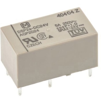 注文コード:65213218 Panasonic パワーリレー 24V dc DPST 基板実装タイプ Panasonic(パナソニック)