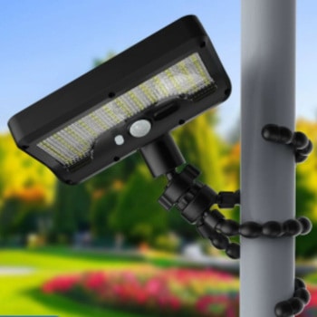 注文コード:65869015 フレキシブル三脚ソーラーセンサーライト オフトレイル