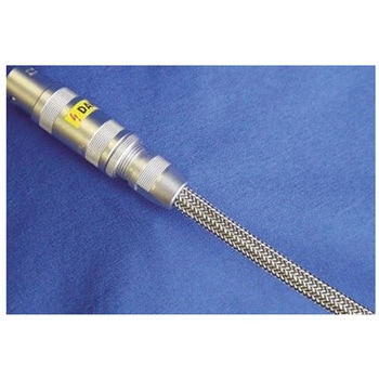 173-00400 HEGEMIP04-PET/SNCU-ML ヘラマンタイトン ケーブルシールド 4mm 黒、グレー PET ニッケルめっき銅 1巻 100m入 ヘラマンタイトン(旧:タイトン)