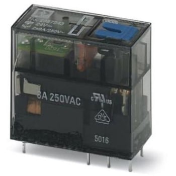 リレー 24V dc DINレールタイプ 1袋 10個入 フエニックス・コンタクト