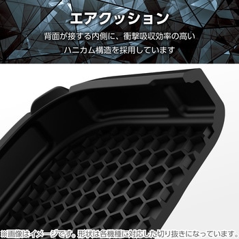 注文コード:68515006 AQUOS wish5 (SH-52F) ケース ソフト 滑りにくいグリップテクスチャー 衝撃吸収 カメラレンズ保護設計 - エレコム