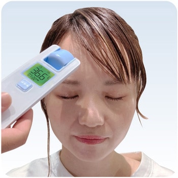 注文コード:68729020 MMI 非接触式体温計,ブルー MMI