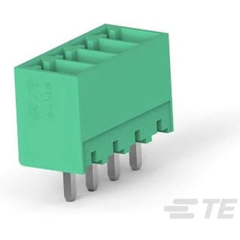 注文コード:68809644 基板用端子台 3.5mmピッチ 1列 4極 緑 1袋 10個入 TE Connectivity Japan(旧:TYCOELECTRONICS(タイコエレクトロニクス))