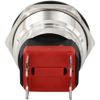 注文コード:68816137 LED防水プッシュスイッチ25mm 20A オルタネイト式 青色 - マリンテック