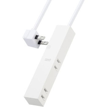 注文コード:68857294 電源タップ 延長コード 4個口 2P ほこり防止シャッター L字プラグ roo’t - エレコム