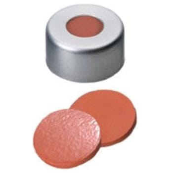 セプタム付クリンプキャップ(ND11)TEF(透明)/天然ラバー 1mm 銀 CHCC11-10シリーズ Thermo Fisher Scientific