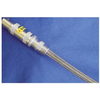 173-01200 HEGEMIP12-PET/SNCU-ML ヘラマンタイトン ケーブルシールド 12mm 黒、グレー PET ニッケルめっき銅 1巻 50m入 ヘラマンタイトン(旧:タイトン)