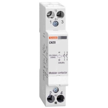 電磁接触器 24 V ac/dc 1極 Lovato