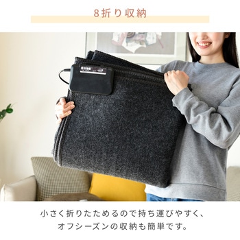 注文コード:70043831,70043840,70043849 ホットカーペット 本体&ラグセット - YAMAZEN(山善)
