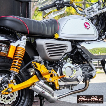 注文コード:70390549 ホンダ モンキー125 左右セット アルフィンカバー 無塗装 - MAD MAX(マッドマックス)