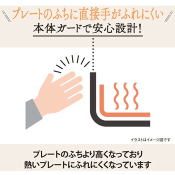 注文コード:70479108 ホットプレート - エスコ