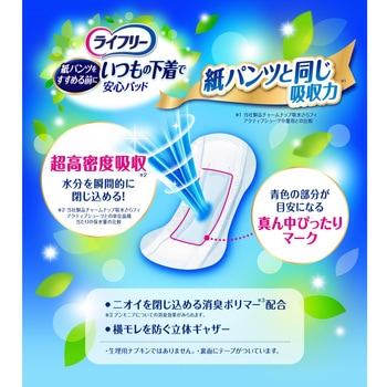 注文コード:71240664 ライフリー いつもの下着で安心パッド ユニ・チャーム