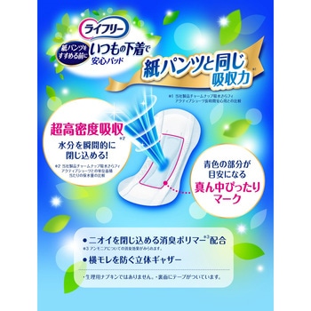 注文コード:71240673 ライフリー いつもの下着で安心パッド ユニ・チャーム