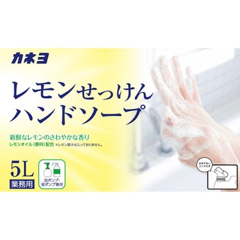 注文コード:72244001 カネヨ レモンせっけんハンドソープ - カネヨ石鹸