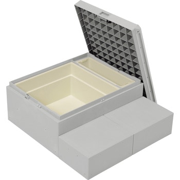 注文コード:72798688 ハウスステップRタイプ(収納庫付き) 城東テクノ