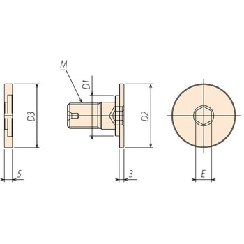 注文コード:73033039,73033048,73033057,73033066,73033075 HMA-SCA メタルソークランプボルト マンヨーツール