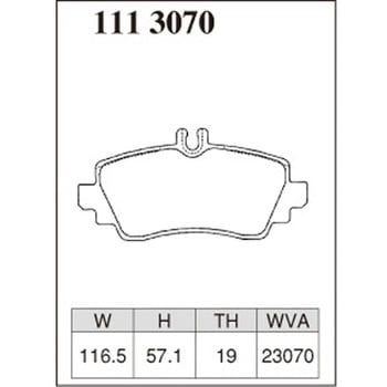 注文コード:73042699 ブレーキパッド(プレミアムタイプ) DIXCEL(ディクセル)