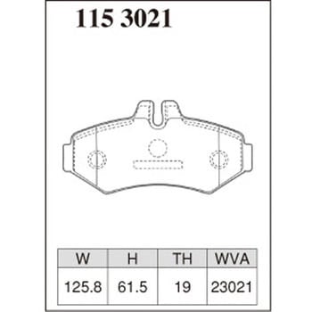 注文コード:73043173 ブレーキパッド(プレミアムタイプ) DIXCEL(ディクセル)