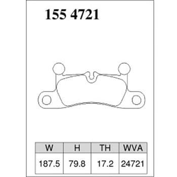 注文コード:73045508 ブレーキパッド(プレミアムタイプ) DIXCEL(ディクセル)