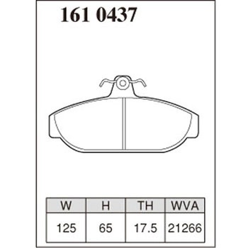 注文コード:73045569 ブレーキパッド(プレミアムタイプ) DIXCEL(ディクセル)