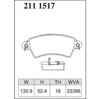 注文コード:73047319 ブレーキパッド(プレミアムタイプ) DIXCEL(ディクセル)