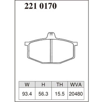 注文コード:73047574 ブレーキパッド(プレミアムタイプ) DIXCEL(ディクセル)