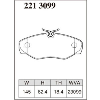 注文コード:73047669 ブレーキパッド(プレミアムタイプ) DIXCEL(ディクセル)