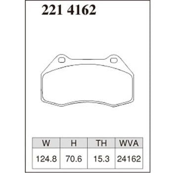 注文コード:73047714 ブレーキパッド(プレミアムタイプ) DIXCEL(ディクセル)