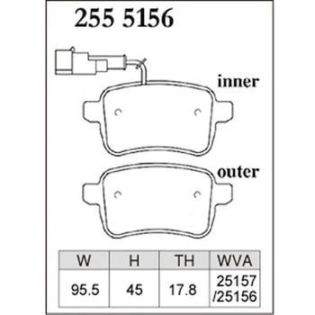 注文コード:73048475 ブレーキパッド(プレミアムタイプ) DIXCEL(ディクセル)