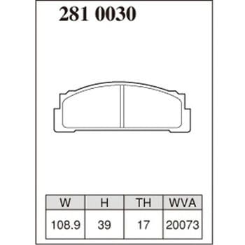 注文コード:73048755 ブレーキパッド(プレミアムタイプ) DIXCEL(ディクセル)