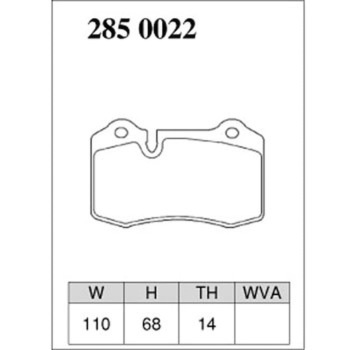 注文コード:73048789 ブレーキパッド(プレミアムタイプ) DIXCEL(ディクセル)