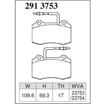 注文コード:73048825 ブレーキパッド(プレミアムタイプ) DIXCEL(ディクセル)