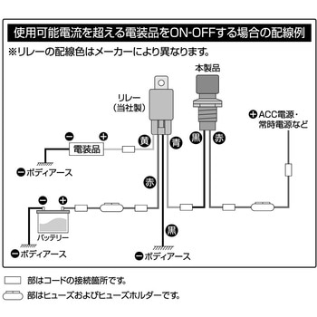 注文コード:73388543 プッシュスイッチ - エーモン