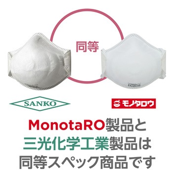 注文コード:73411899 防じんマスク DS2 Mono-シルキーマスク-DF620N - モノタロウ