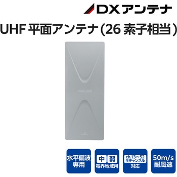 注文コード:73472300 UHF平面アンテナ(26素子相当) - DXアンテナ