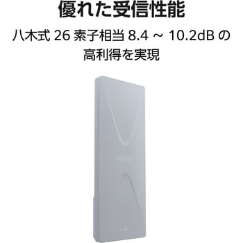 注文コード:73472300 UHF平面アンテナ(26素子相当) - DXアンテナ