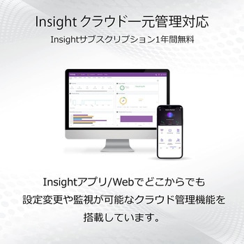 注文コード:77197944 AX3600 Insight アプリ&クラウド ワイヤレスアクセスポイント - NETGEAR