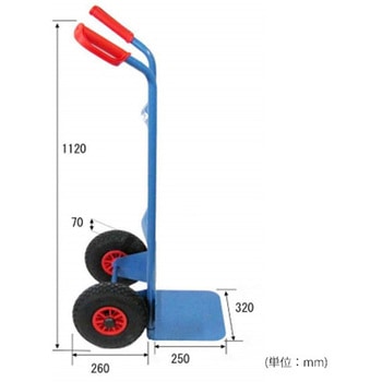 注文コード:73866748 250x320mm/200kg ハンドトラック - エスコ