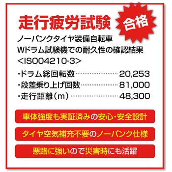 注文コード:75232599 PANGAEA(パンゲア) パンクしない折りたたみ自転車 FDB206-NP TOUGH - PANGAEA(パンゲア)