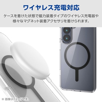 注文コード:75277898,75277907 Galaxy S26 (SC-51G) ケース ハイブリッド 衝撃吸収 MAGKEEP 磁力装着対応 - エレコム