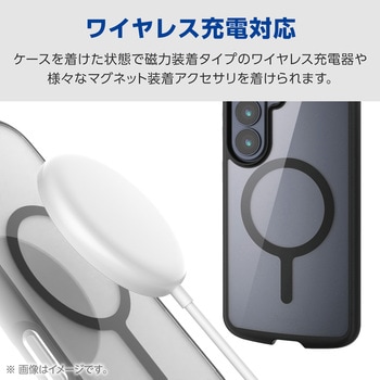 注文コード:75277968 Galaxy S26 (SC-51G) ケース ハイブリッド 衝撃吸収 軽量 MAGKEEP 磁力装着対応 ストラップホール付 - エレコム