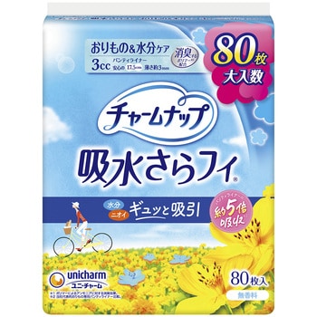 注文コード:75721363 チャームナップ吸水さらフィ パンティライナー ジャンボパック ユニ・チャーム