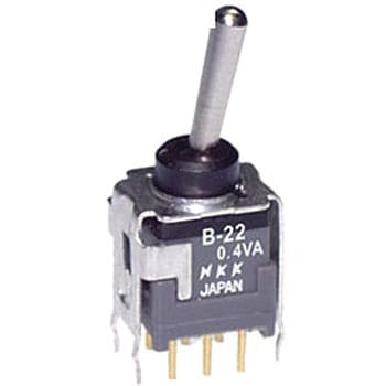 注文コード:75803375 基本レバー形トグルスイッチ Bシリーズ NKKスイッチズ(旧:日本開閉器)