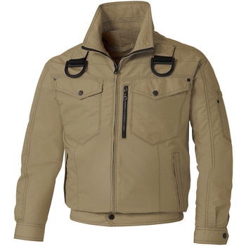 空調風神服 フルハーネス用長袖ブルゾン (フラットハイパワーファンセット&バッテリーセット 2022) サンエス