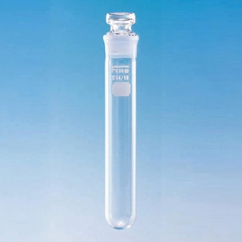 Fine共栓丸底沈殿管 目盛無 10入 TGK(東京硝子器械)