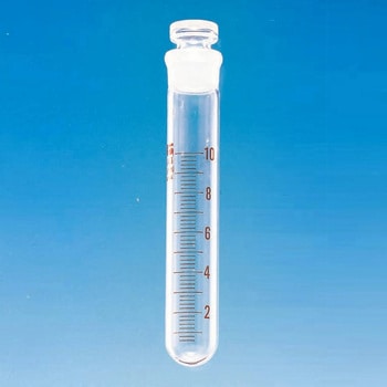 Fine共栓丸底沈殿管 目盛付 10入 TGK(東京硝子器械)