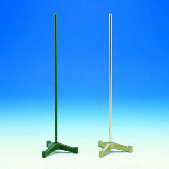 Fine三脚支持台 焼付塗装台 メッキ棒付 TGK(東京硝子器械)