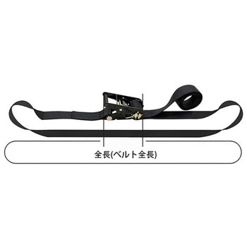 注文コード:76602637 509kg ベルト荷締機(エンドレス) エスコ