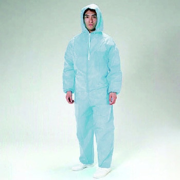 注文コード:76612805 使い捨て簡易防護服 - エスコ