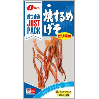 なとり ジャストパック 焼するめげそ ピリ辛味 11g x10 なとり
